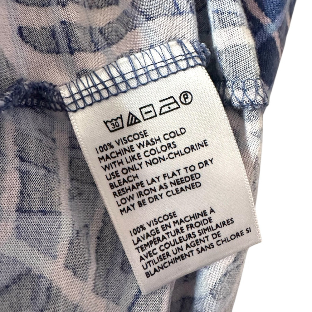 Kimchi Blue Blue Leaf Print Strappy Skater Romper Size L - Picture 7 of 11